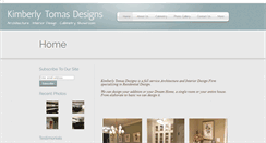 Desktop Screenshot of kimberlytomasdesigns.com